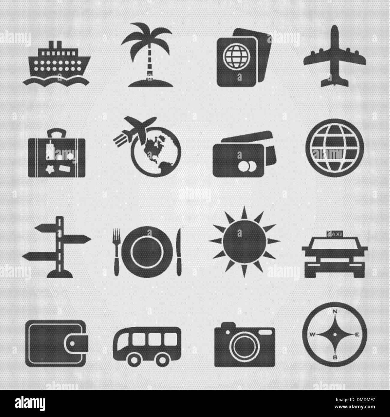 Travel an icon Stock Vector Image & Art - Alamy