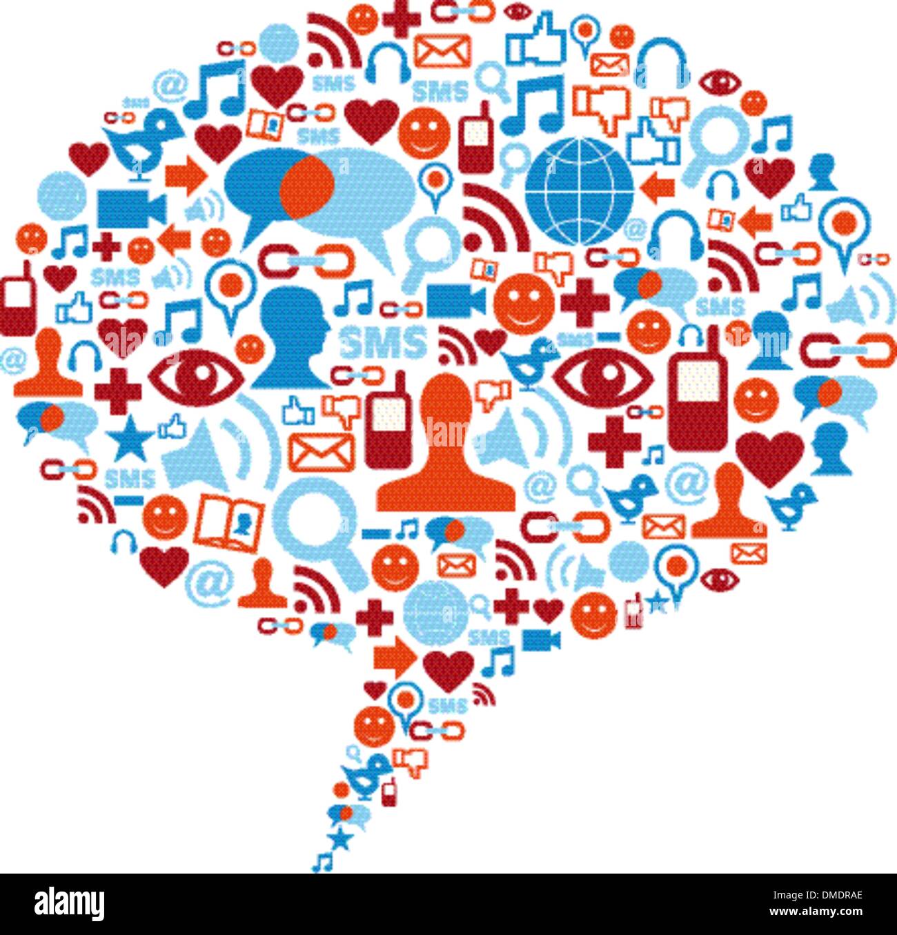Social media bubble concept Stock Vector Image & Art Alamy