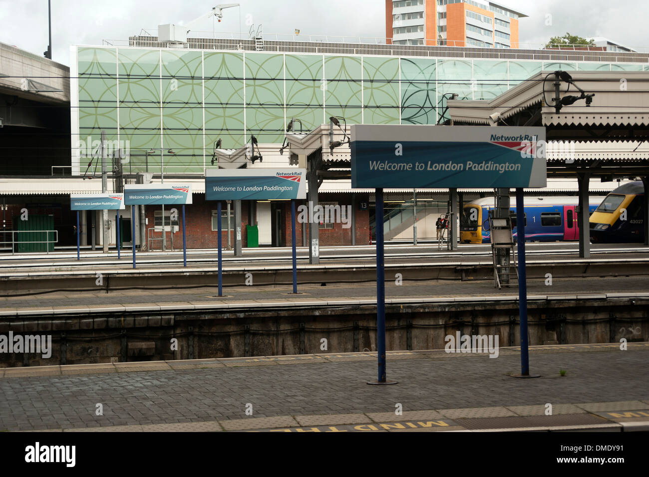 Paddington train station, West London, England, United Kingdom Stock