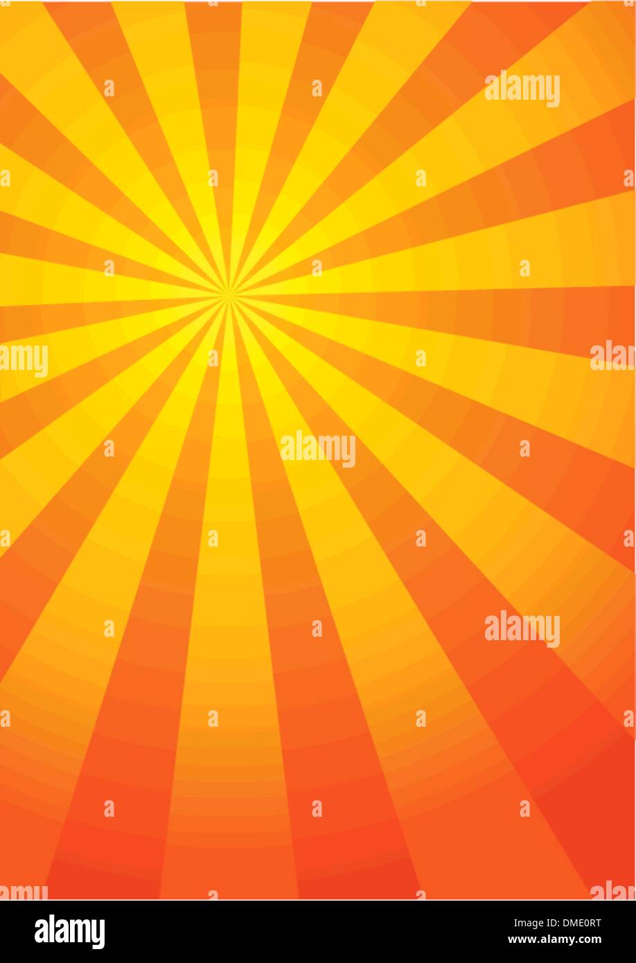 The hot summer sun Stock Vector Image & Art - Alamy