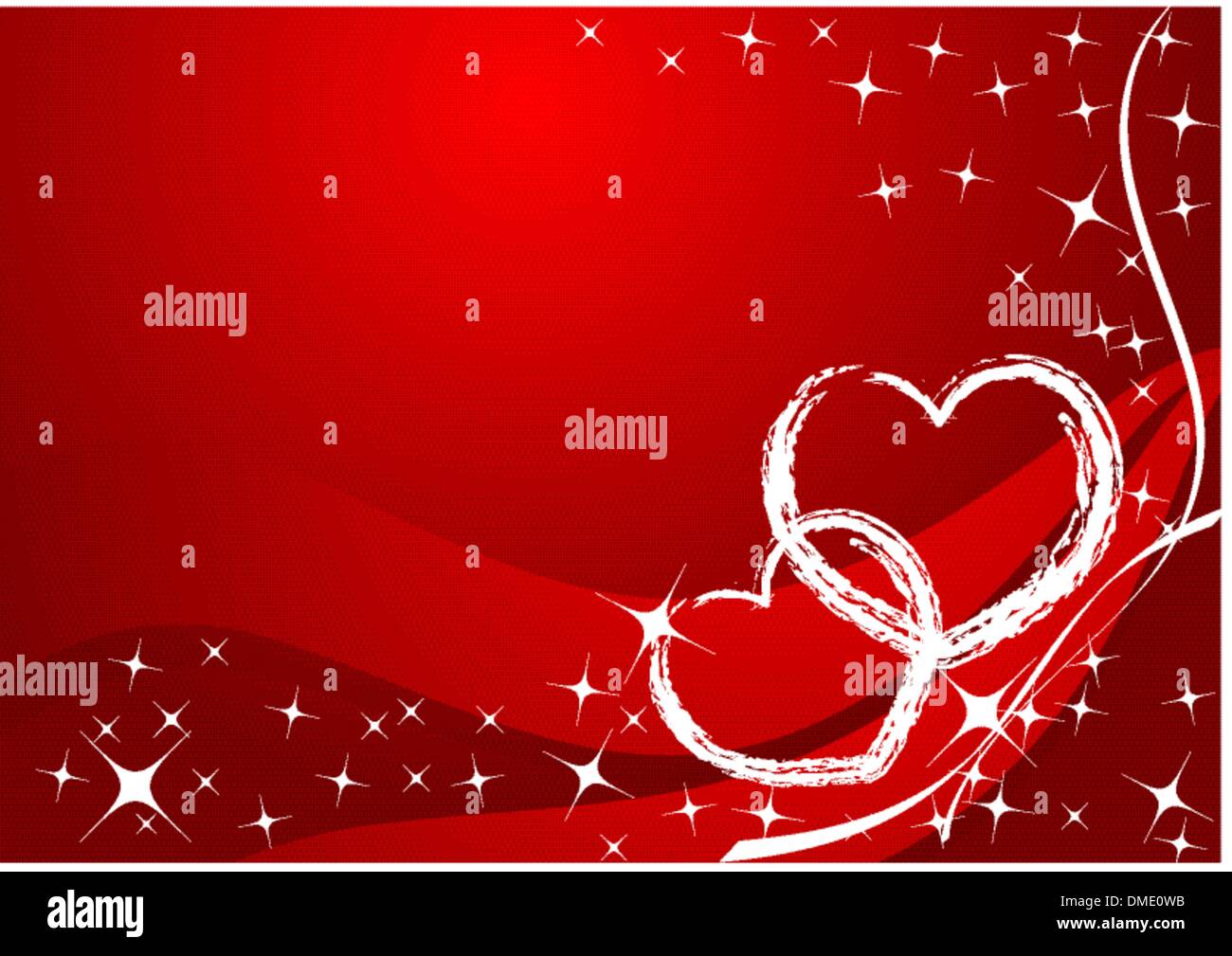 Vector valentine card Stock Vector Image & Art - Alamy