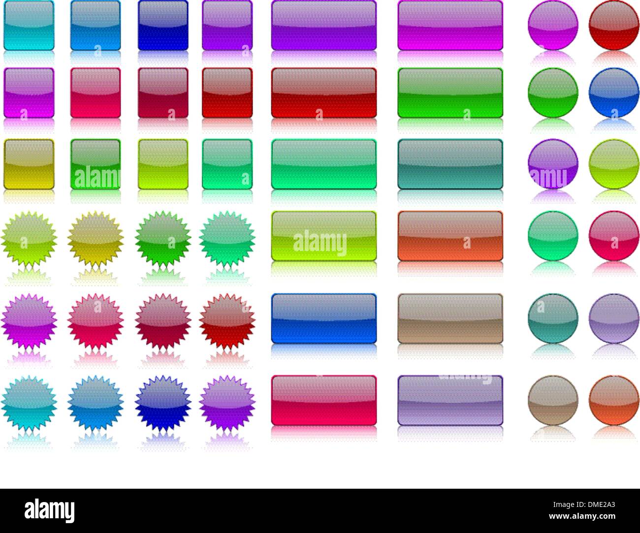 Keyboard computer button star vector hi-res stock photography and ...