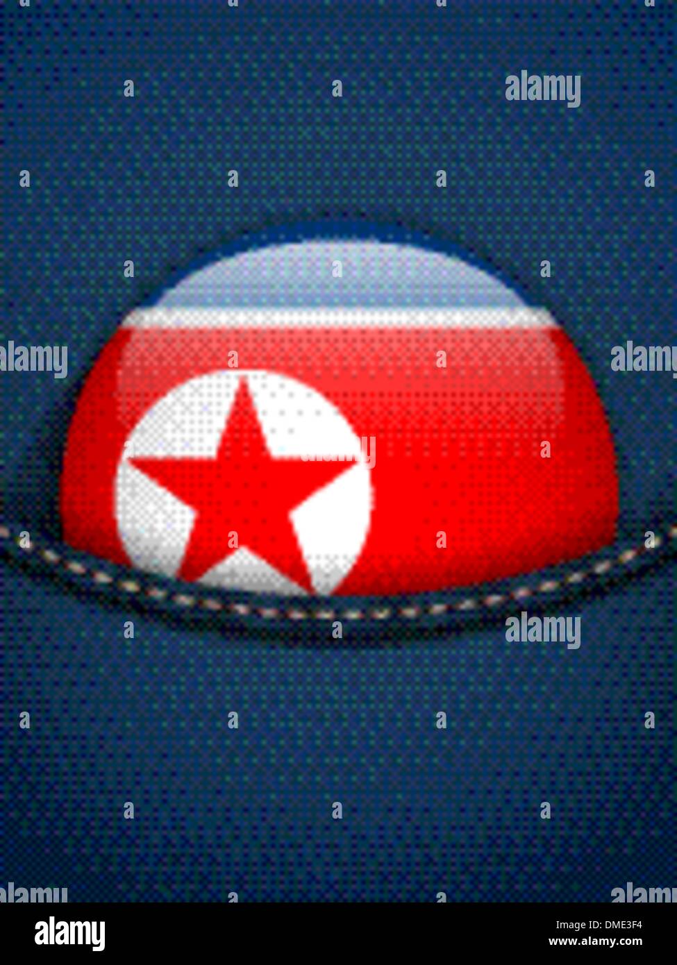 North korean symbol in Stock Vector Images - Alamy