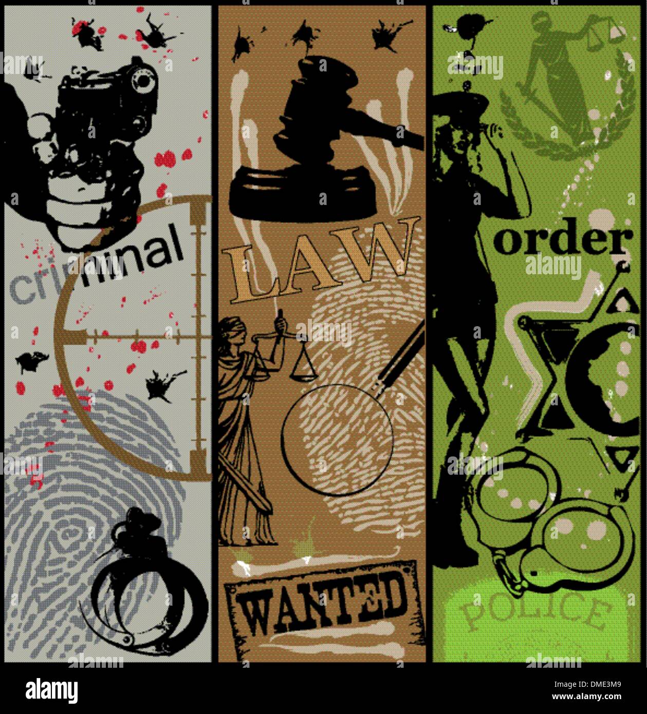 Criminal law order Stock Vector Image & Art Alamy