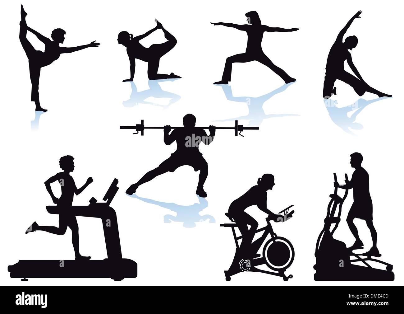 Do fitness Stock Vector Images - Alamy