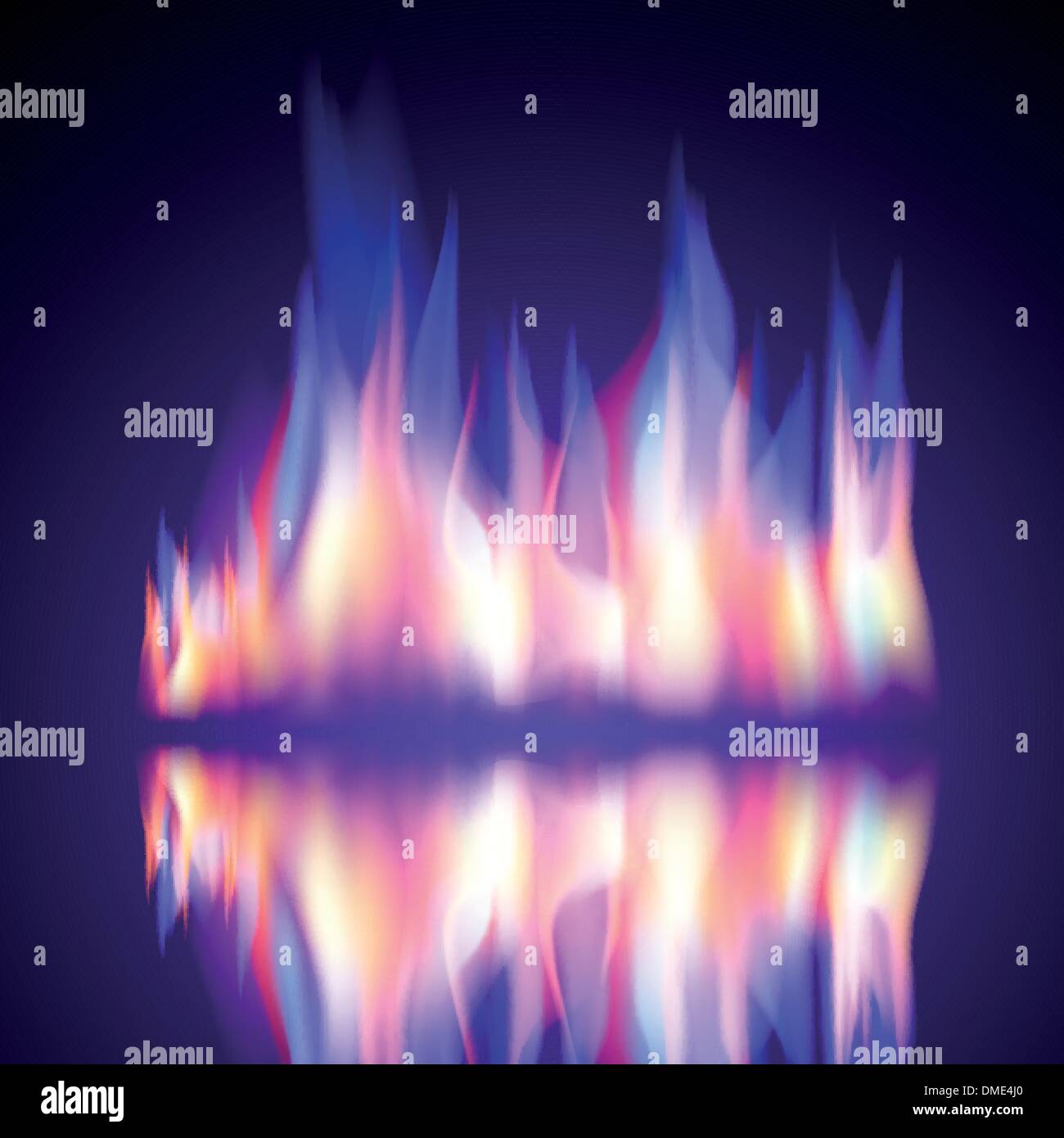 Gas Fire flame burn vector background Stock Vector Image & Art Alamy