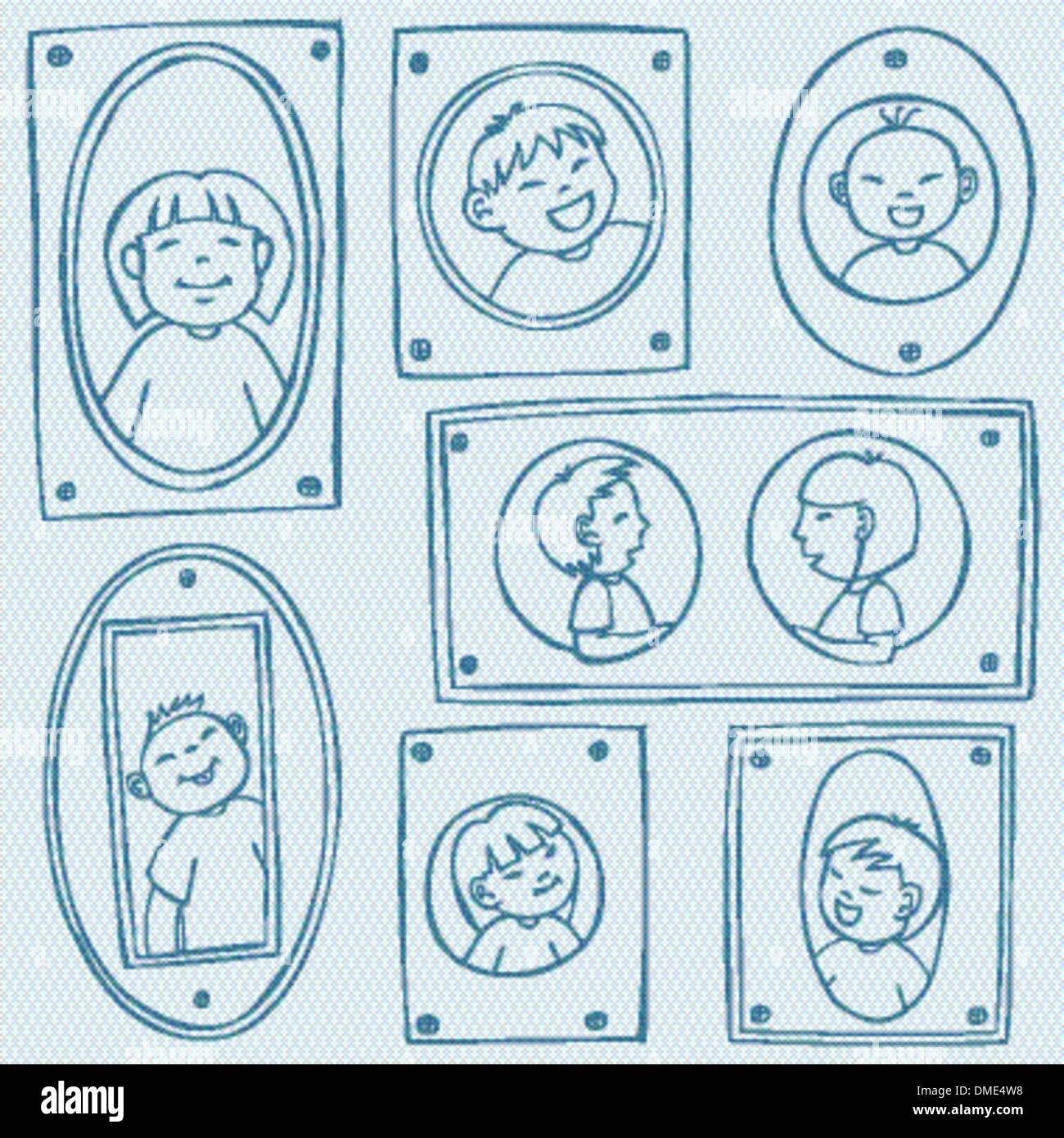 Kids pattern hi-res stock photography and images - Alamy