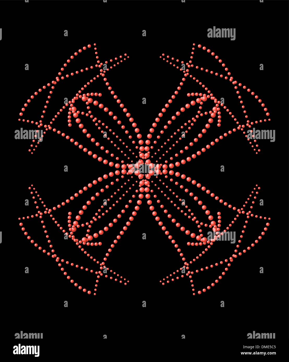 dot background abstract star vector art Stock Vector Image & Art - Alamy