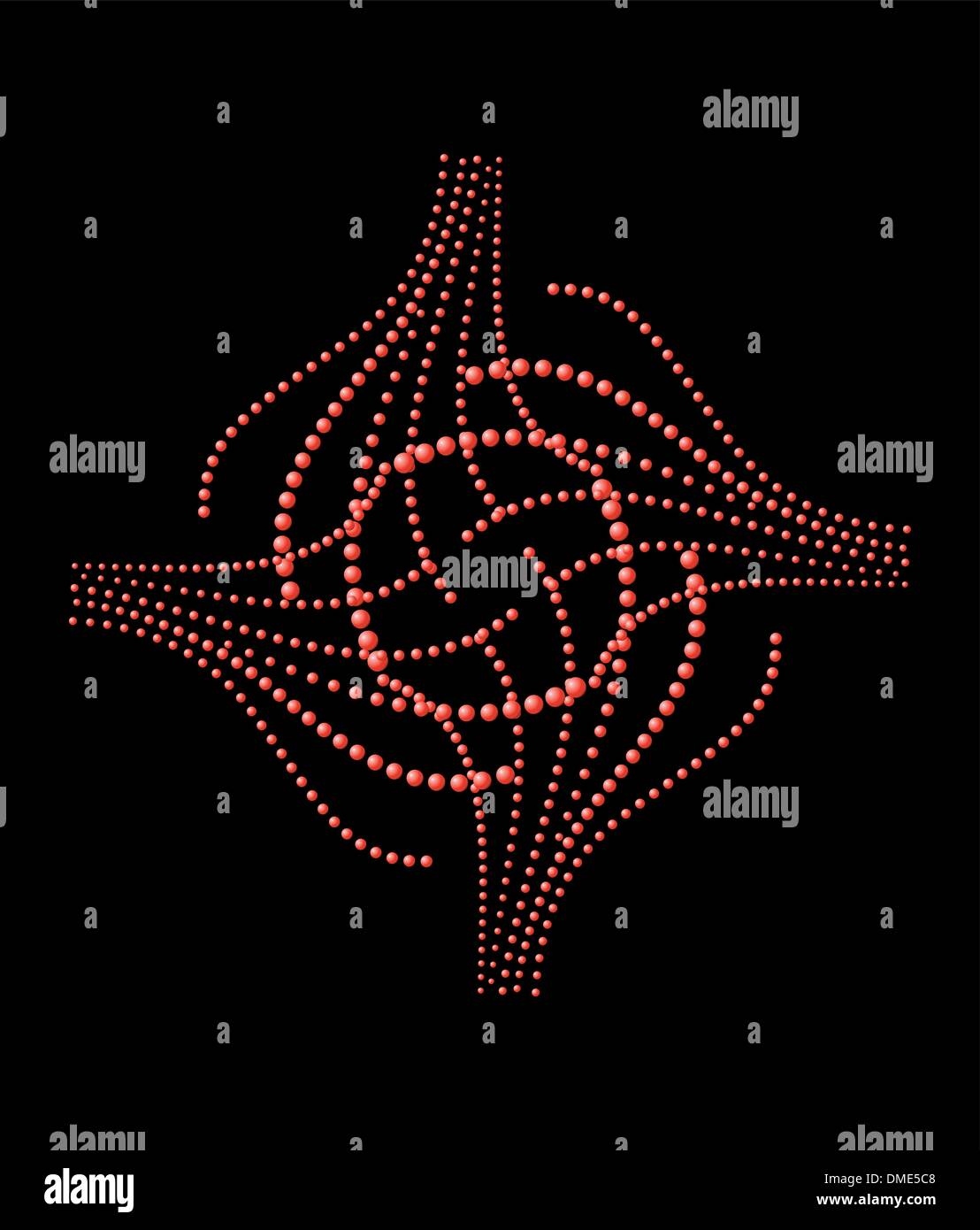 dot background abstract star vector art Stock Vector Image & Art - Alamy