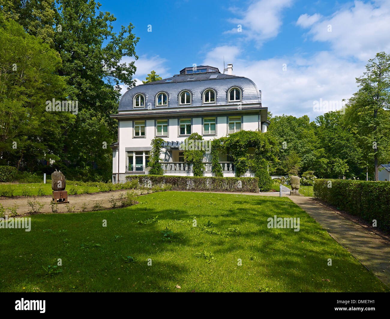 Körner mansion by Henry van de Velde in the Beyerstrasse in Chemnitz, Saxony, Germany Stock
