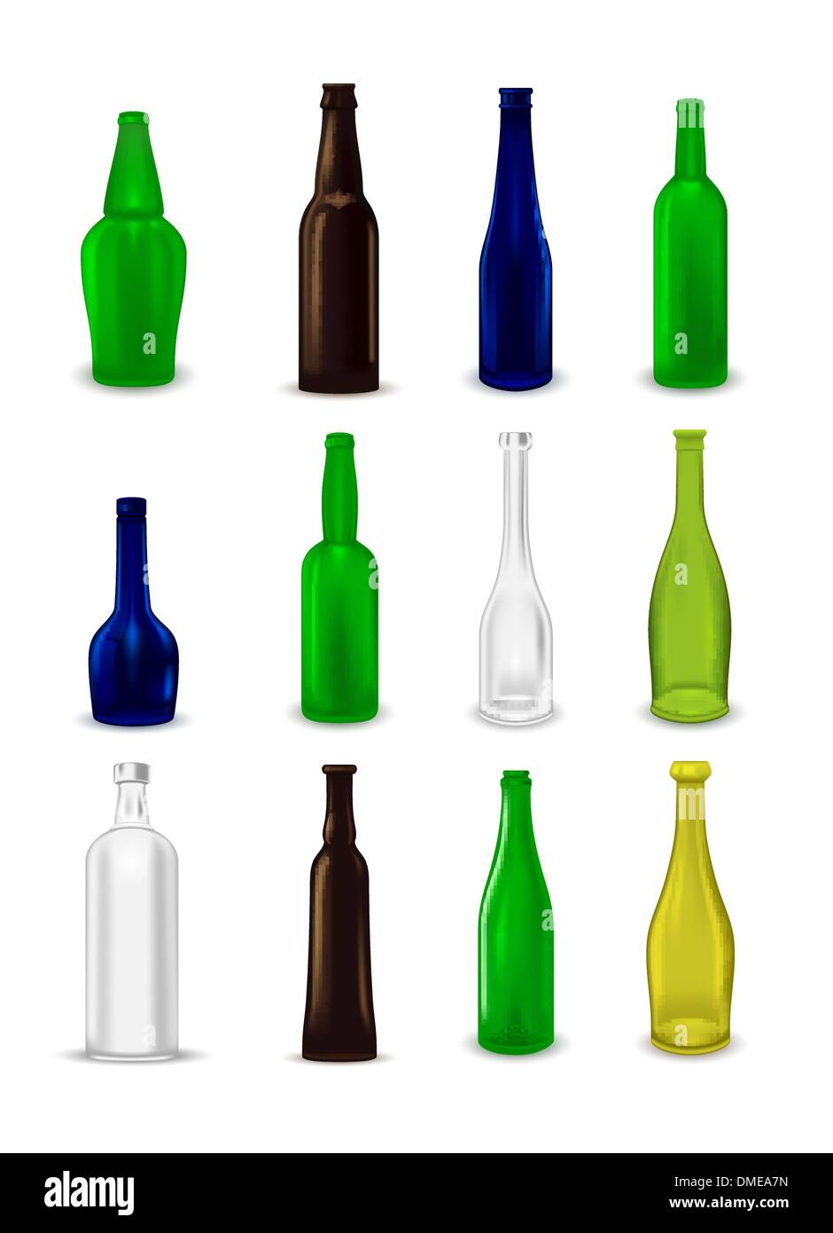 set of bottles Stock Vector Image & Art Alamy