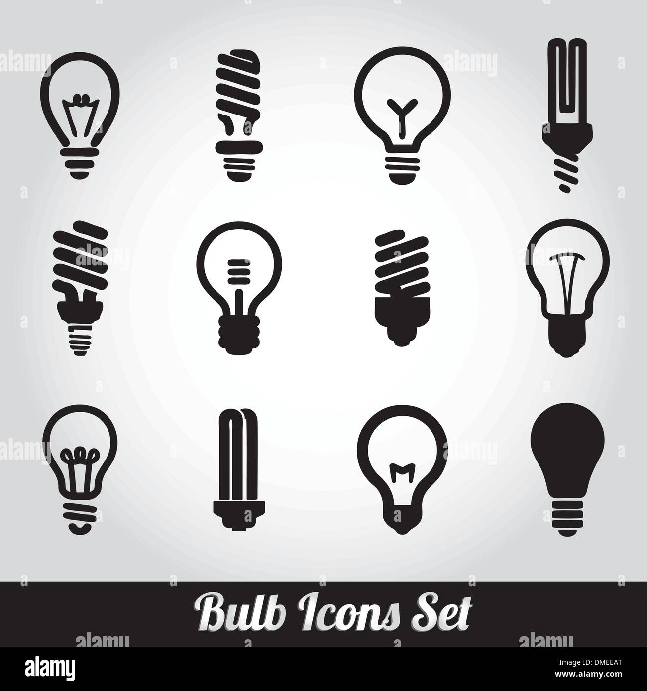 Light bulbs. Bulb icon set Stock Vector Image & Art - Alamy