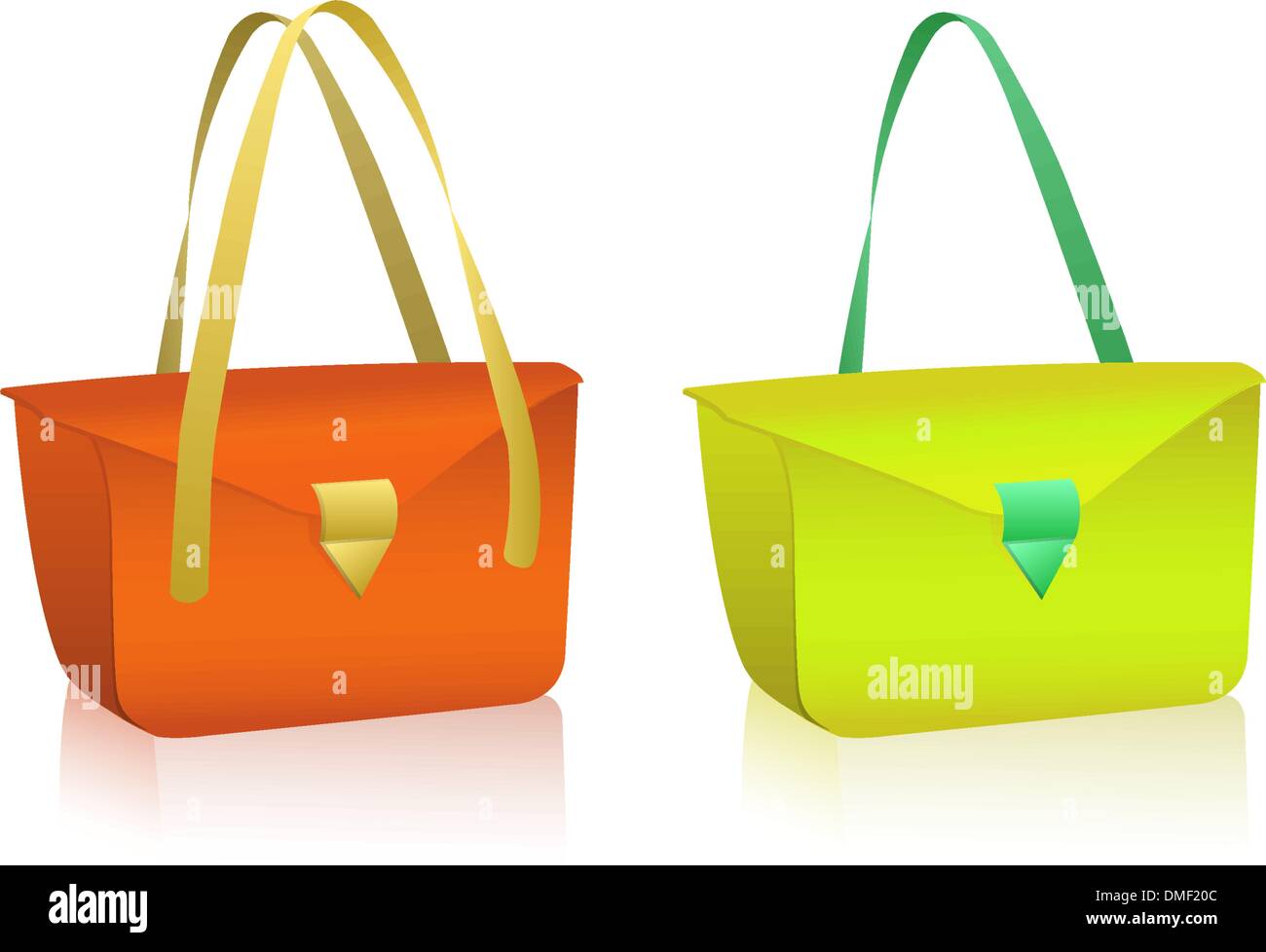 Vector colorful bags Stock Vector