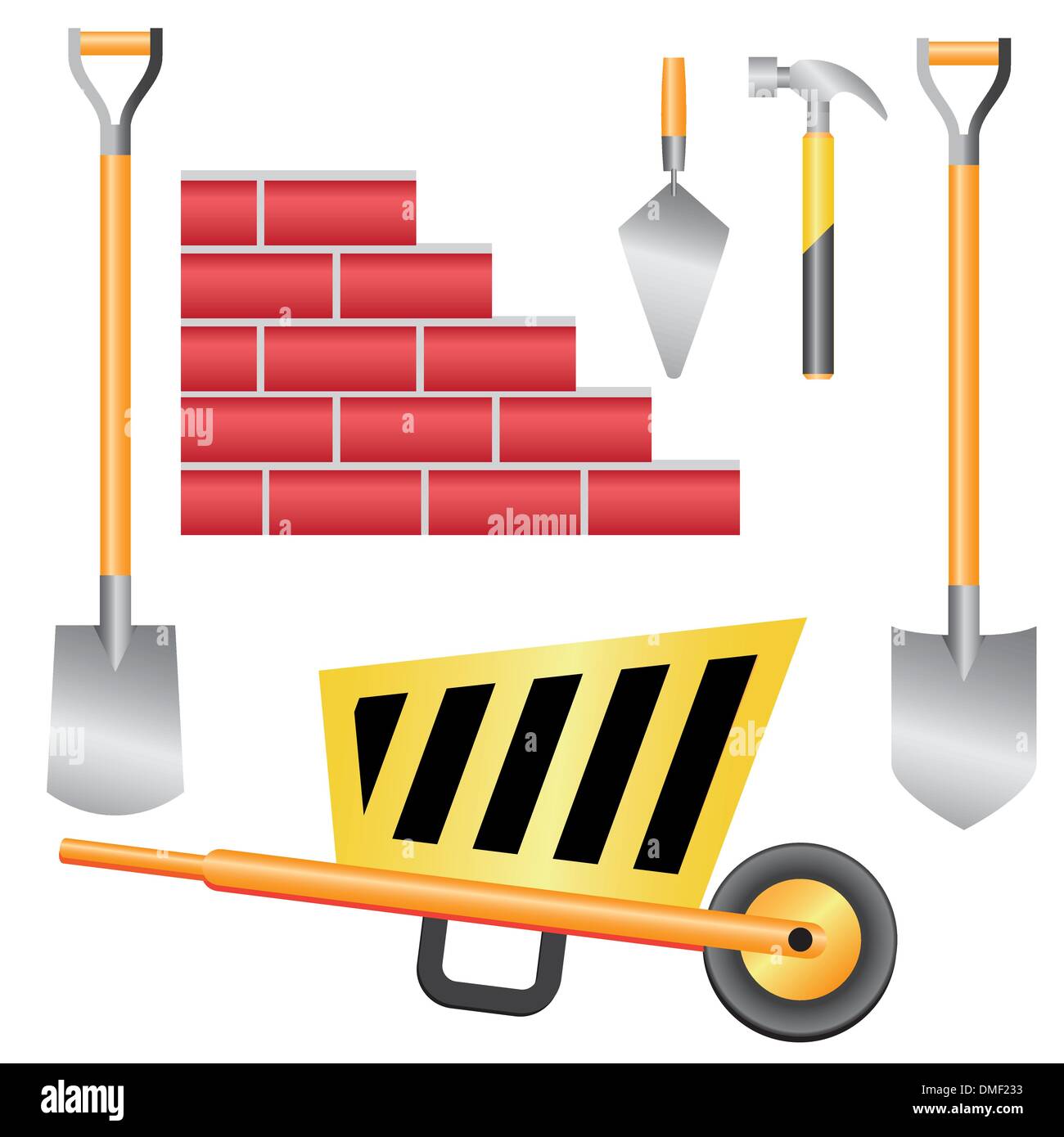 Construction tool set Stock Vector Image & Art Alamy