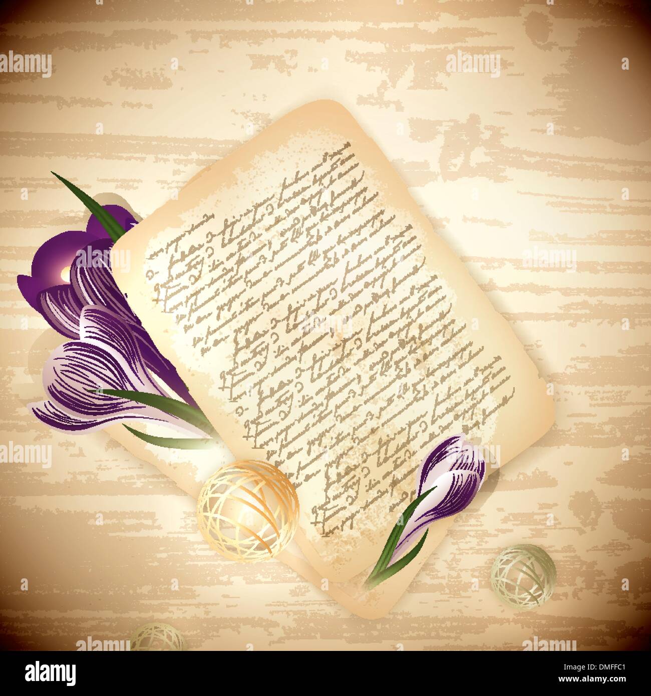 Spring time bouquet flowers Stock Vector Images - Alamy