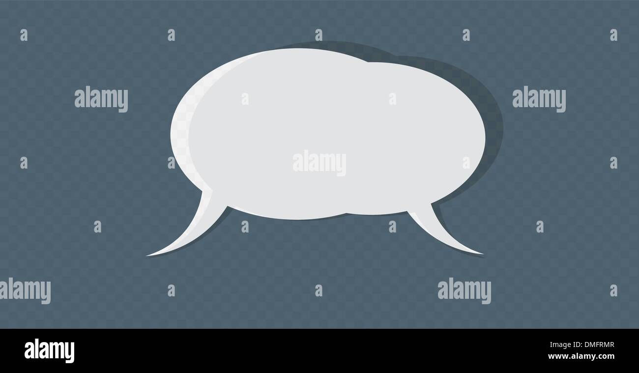 Vector dialog between man and woman Stock Vector