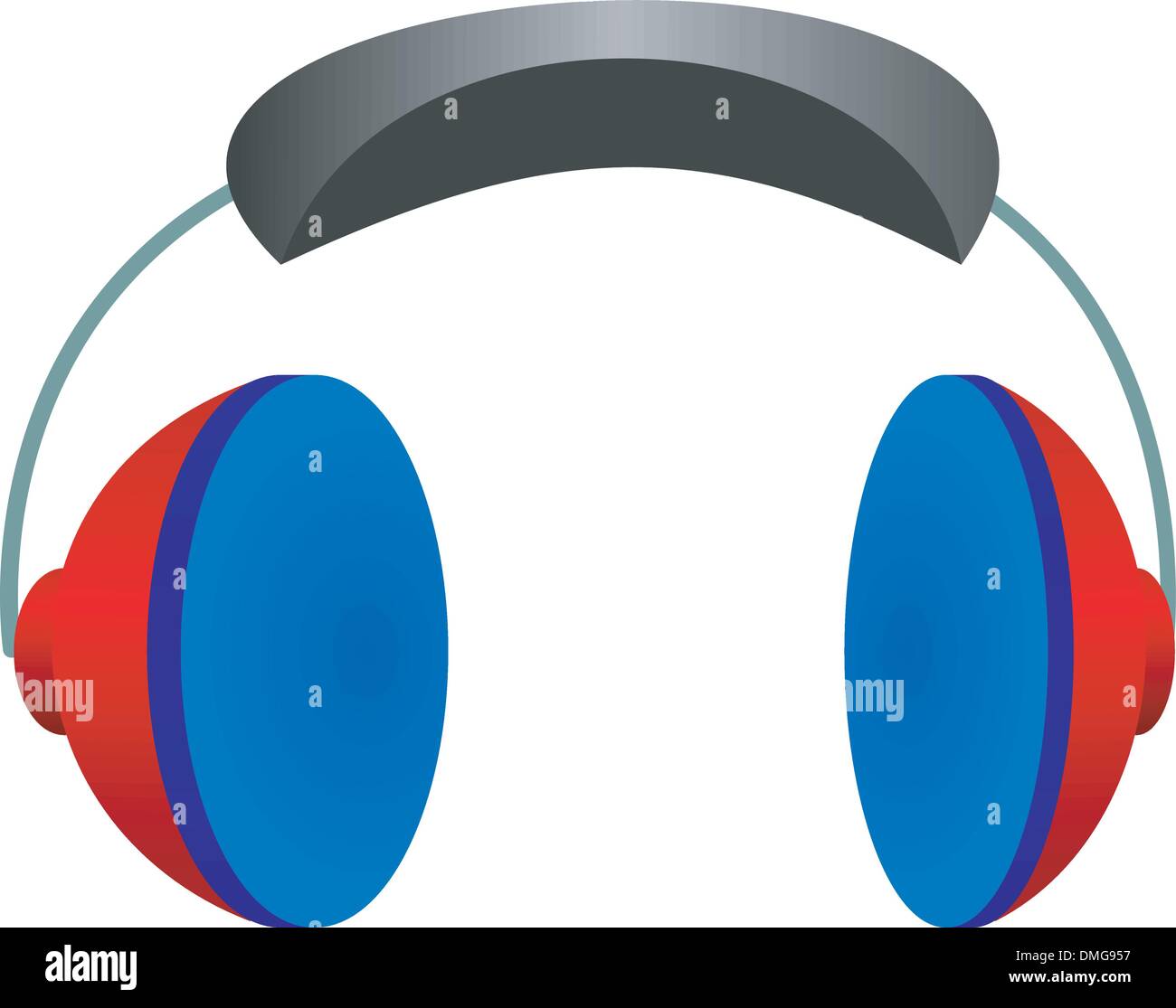Vector headphones Stock Vector