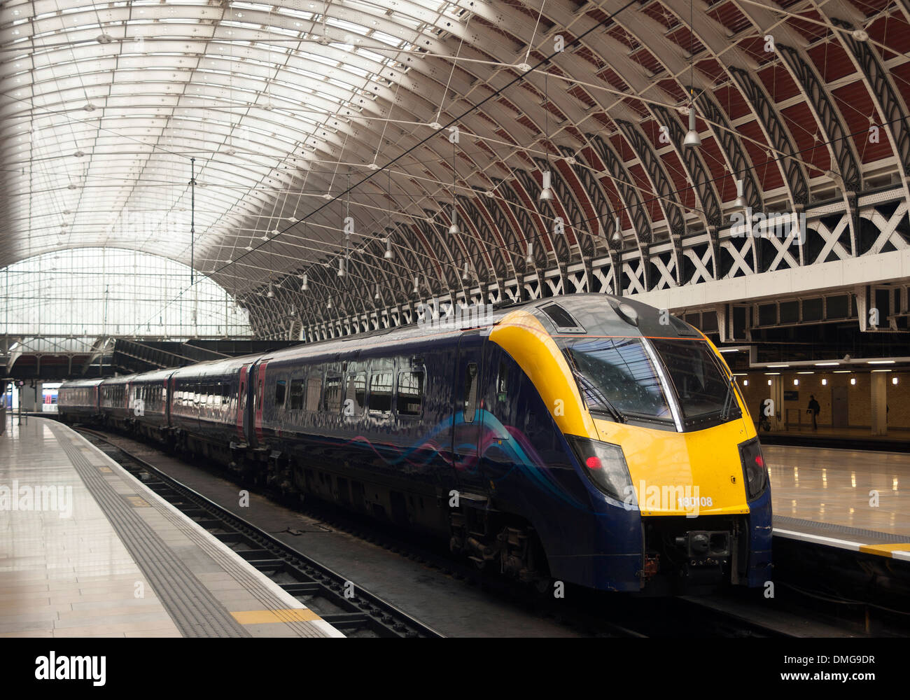 Paddington train station, West London, England, United Kingdom Stock