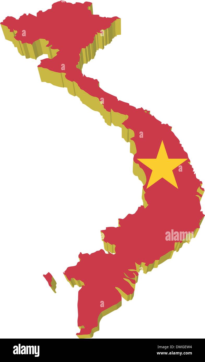 Vietnam Map Stock Vector Images - Alamy