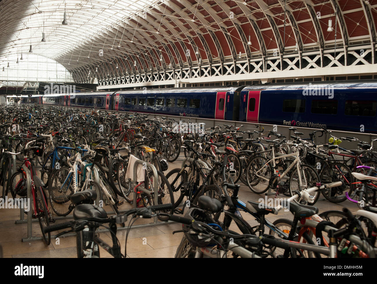 Paddington train station, West London, England, United Kingdom Stock