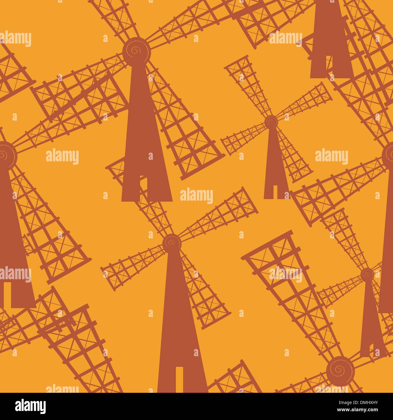Windmill pattern seamless Stock Vector Images - Alamy