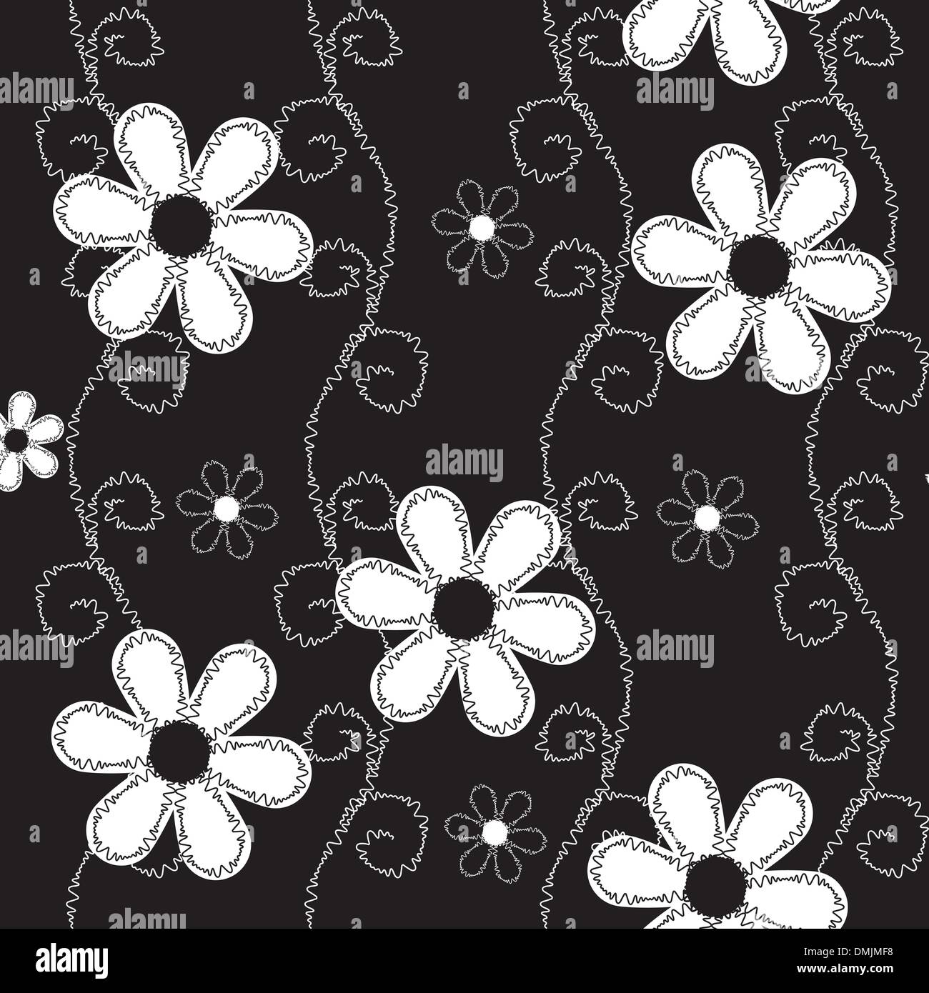 Seamless pattern elegant linear Stock Vector Images - Alamy