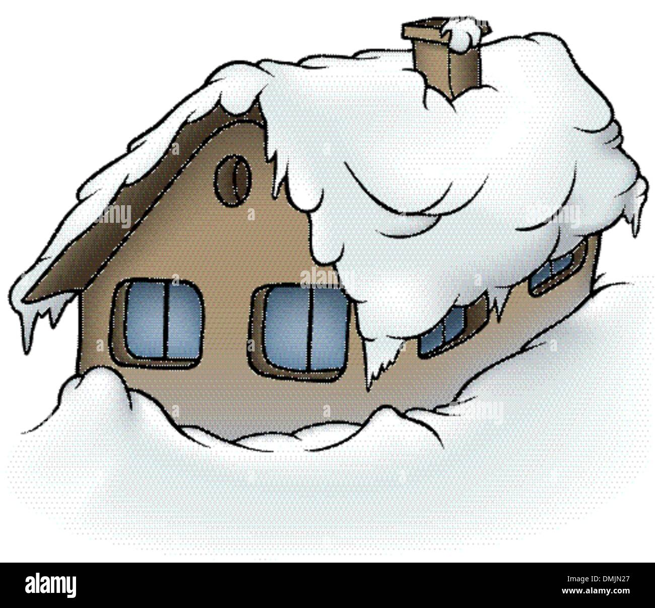 Cartoon Cottage High Resolution Stock Photography And Images Alamy