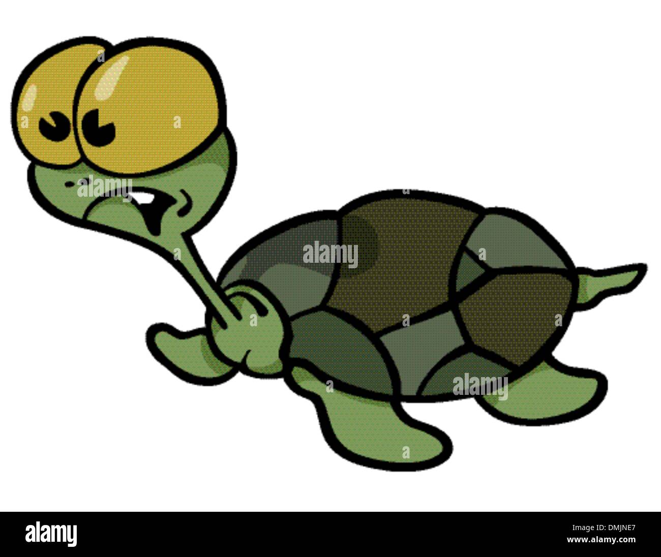 Green Turtle Stock Vector