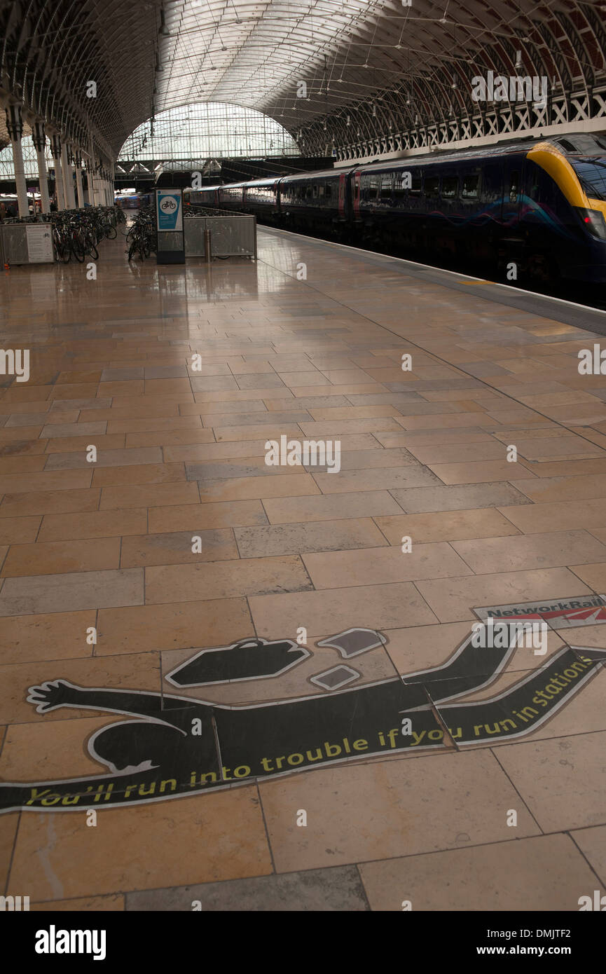 Paddington train station, West London, England, United Kingdom Stock