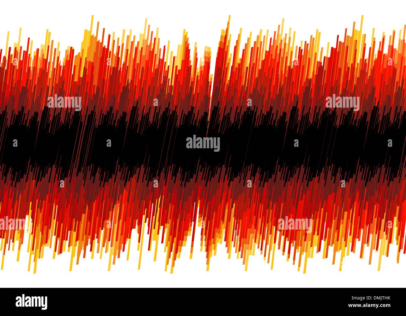 Red distorted oscilloscope abstract Stock Vector Image & Art - Alamy