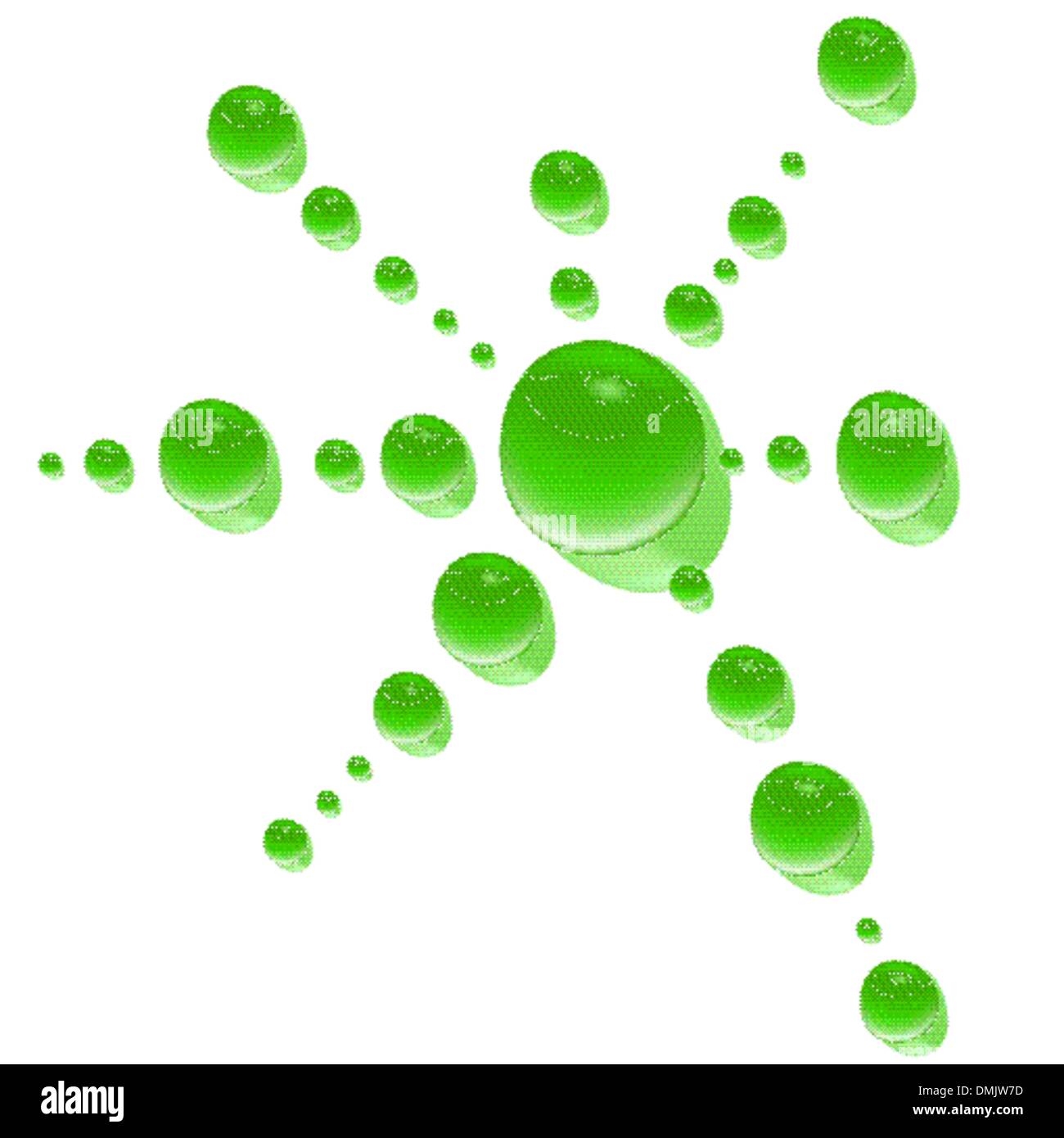 Green Water Drop Stock Vector Image & Art Alamy