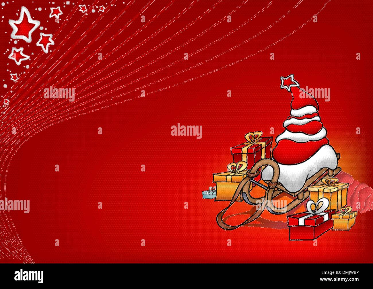 Christmas stars gifts Stock Vector Images Alamy