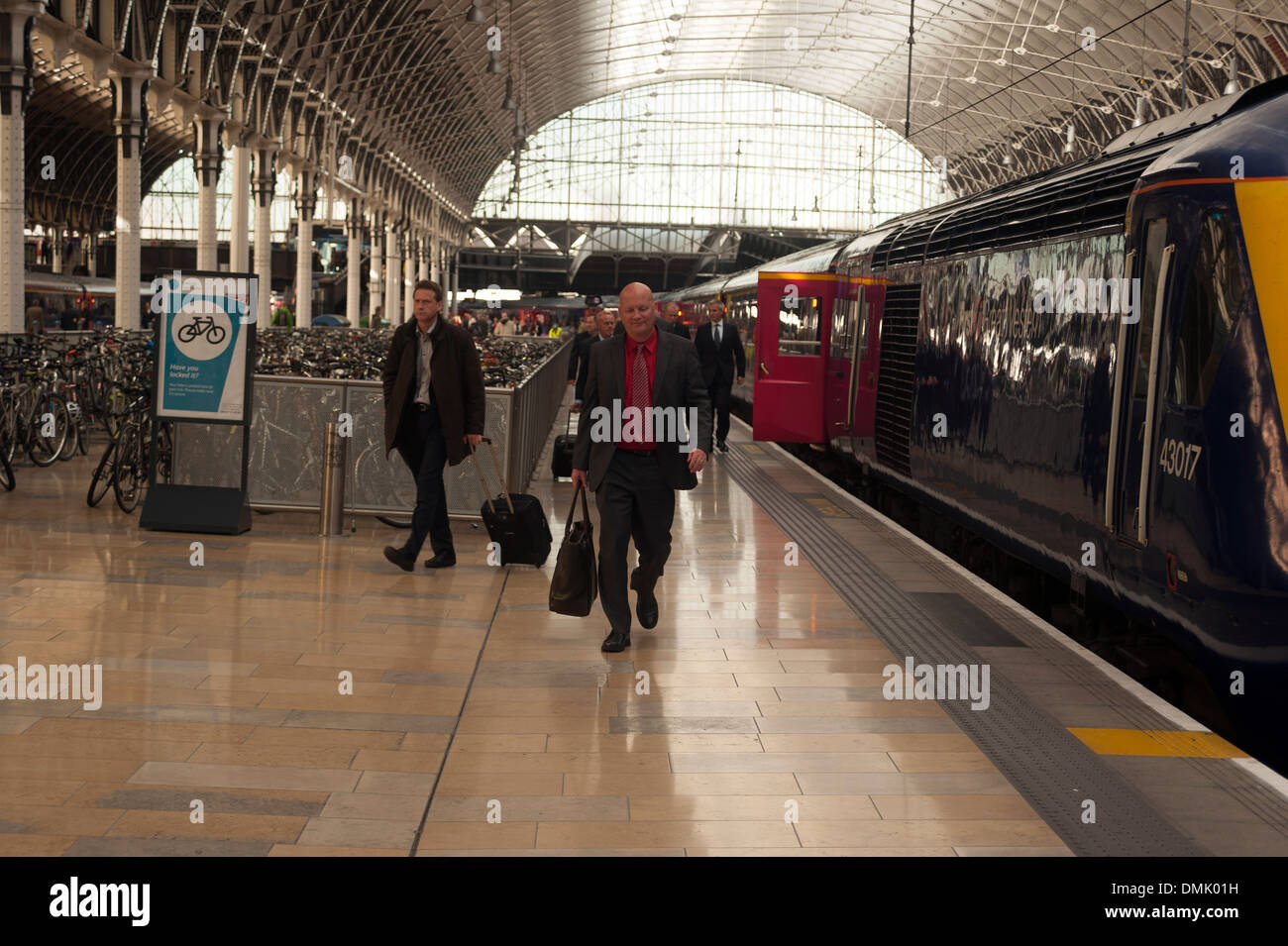 Paddington train station, West London, England, United Kingdom Stock