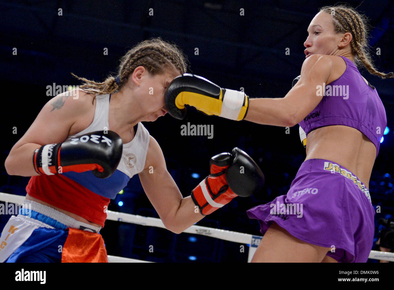 Kickboxing world champion christine theiss hires stock photography and