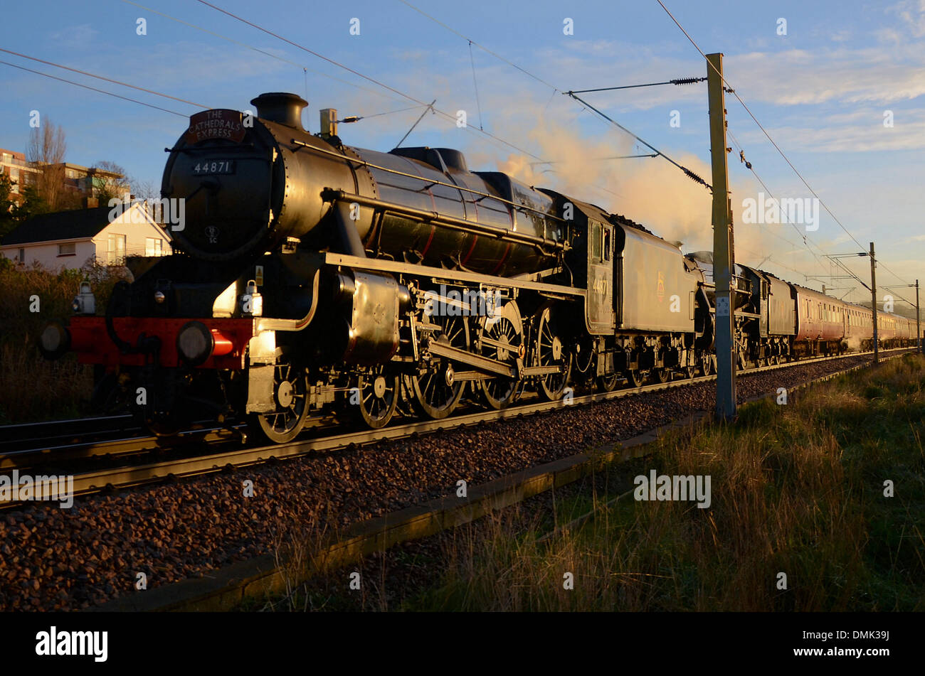 Steam locomotive br 44871 hi-res stock photography and images - Alamy