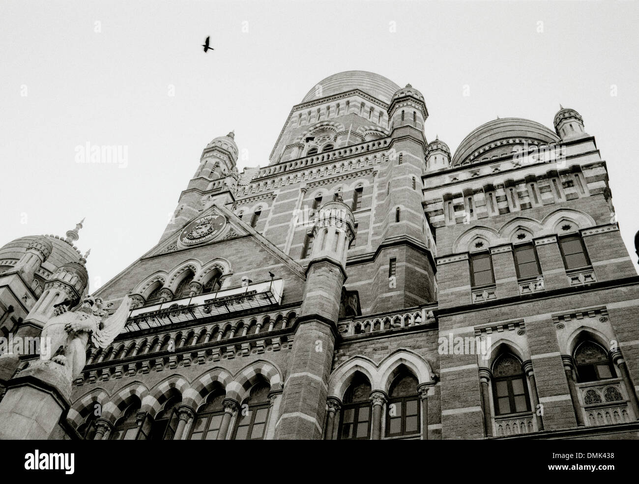 Municipal Corporation Building BMC Building in Mumbai Bombay in Maharashtra in India in South Asia. Architecture Building Victorian Style  Travel Stock Photo