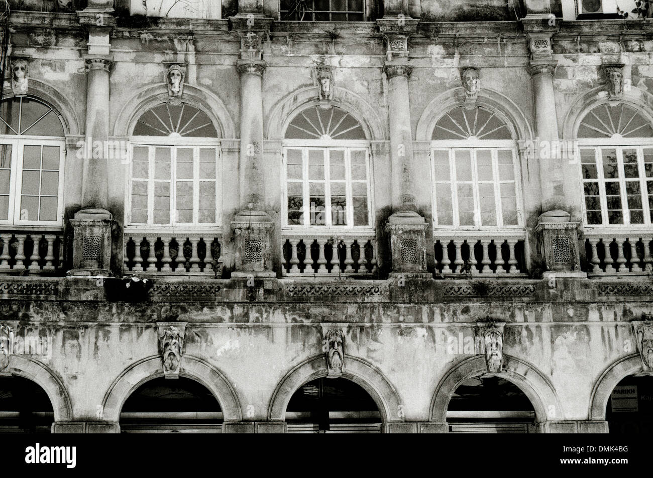 The Botawala Building in Horniman Circle in Mumbai Bombay in Maharahtra in India in South Asia. Architecture Building History Grandeur Beauty Travel Stock Photo