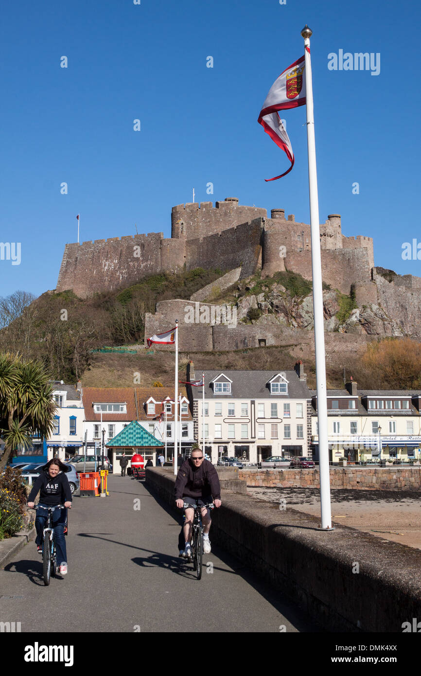 Jersey channel island flag hi-res stock photography and images - Alamy