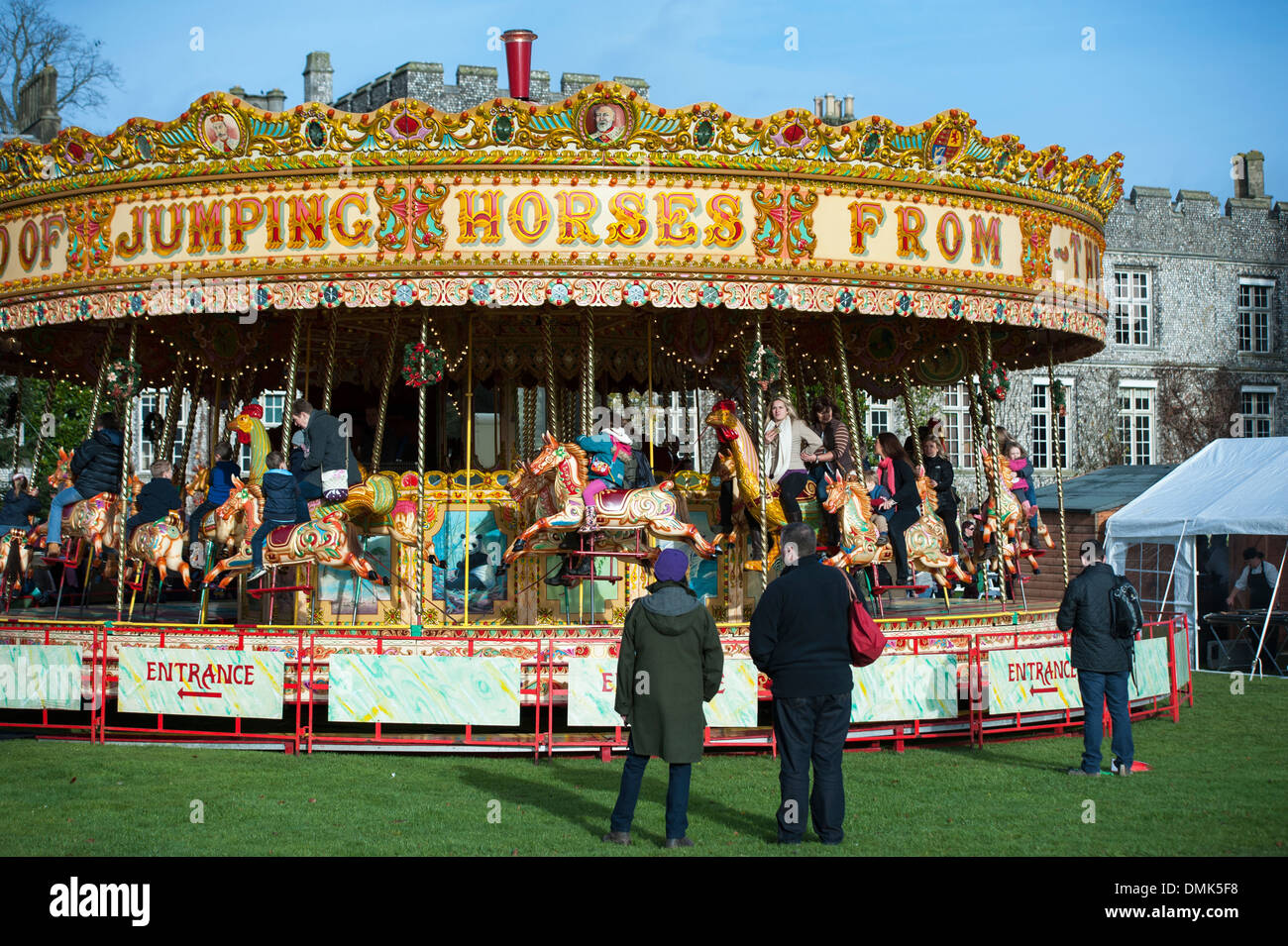 Steam powered merry go round carousel hi-res stock photography and ...