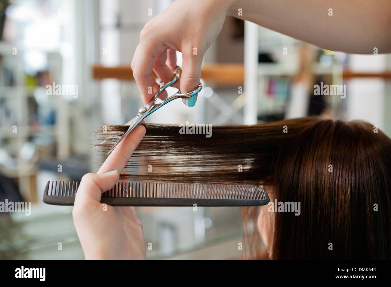 giving-a-haircut-stock-photo-alamy