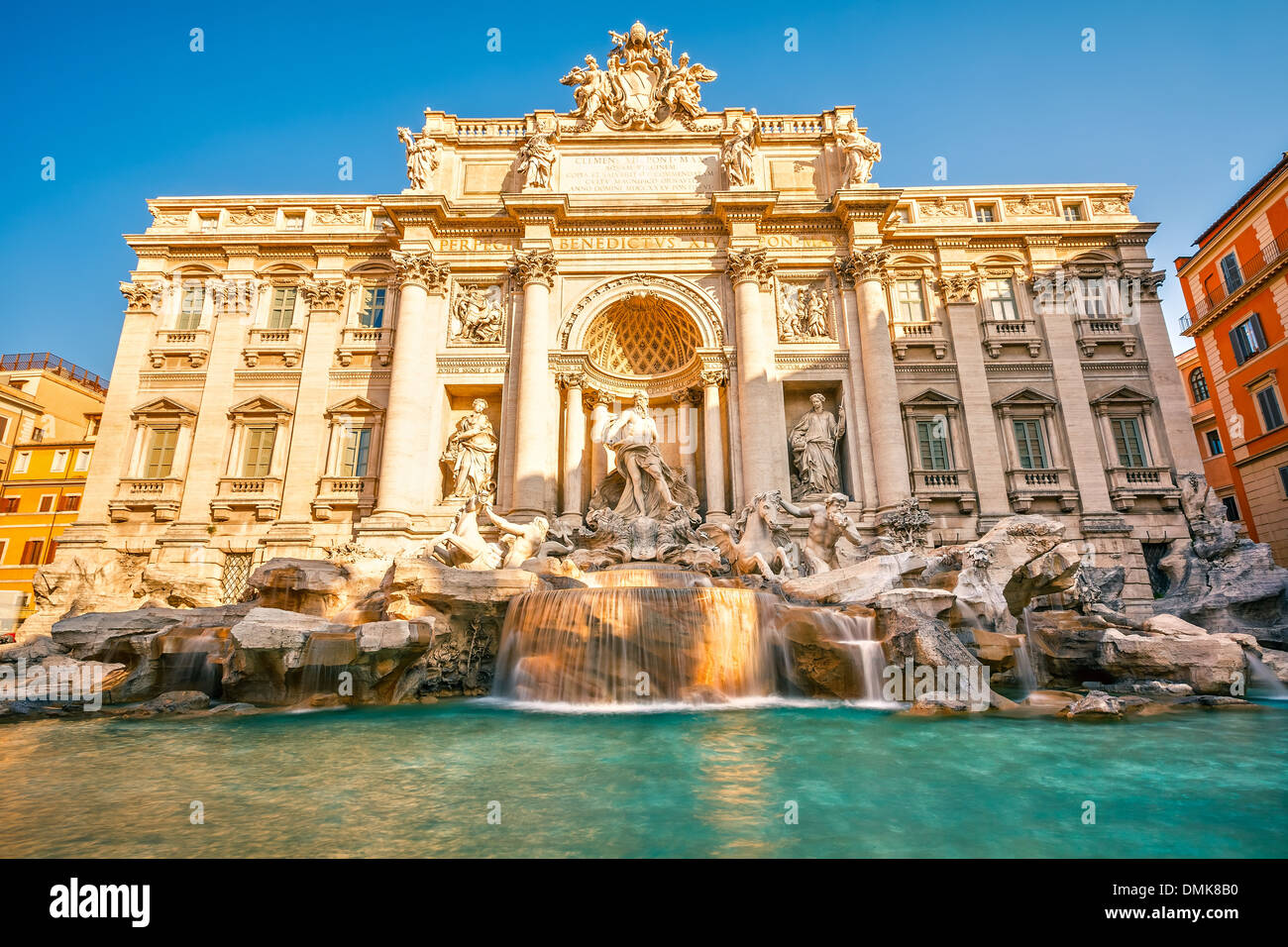 Fountain di Trevi Stock Photo
