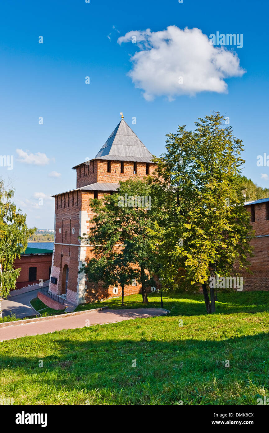 Nizhny Novgorod Kremlin, Russia Stock Photo