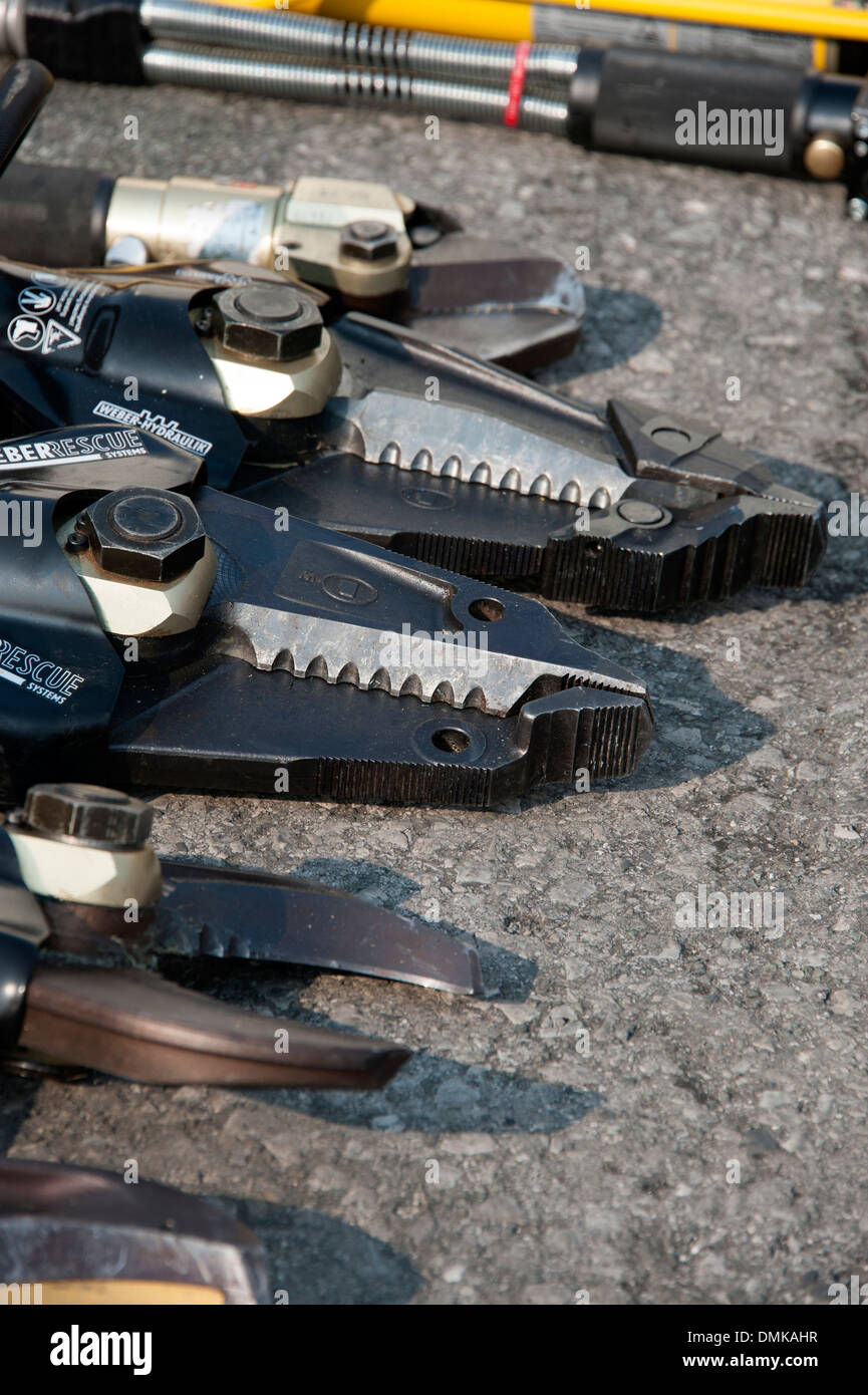 Weber Rescue Fire Service Cutting Equipment Jaws Stock Photo - Alamy