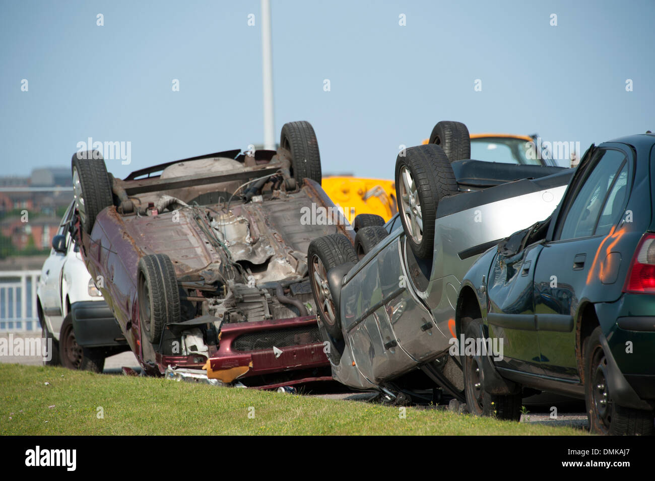 Car Accident Image Crashed Cars Driver Stock Photo 472128211