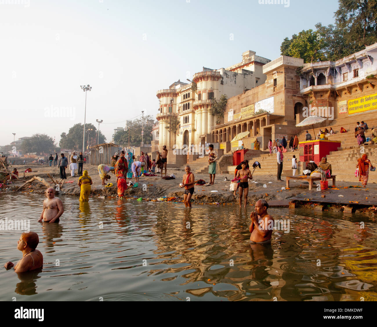 Scenes from the streets of Varanasi, Benares, India. Stock Photo