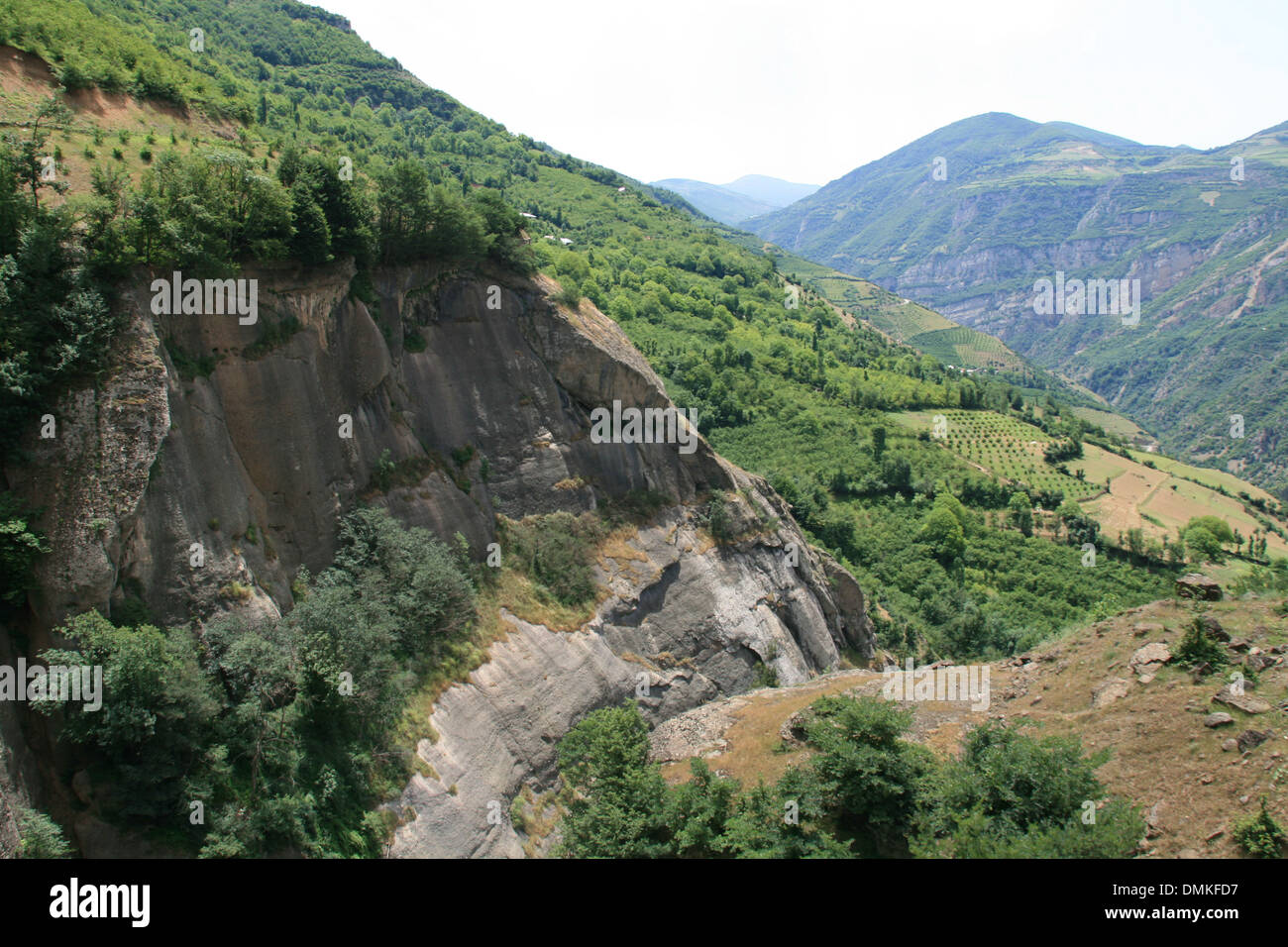 Continous Green Mountains.Kakroud,Gilan Province,Iran,Middle East,Asia Stock Photo