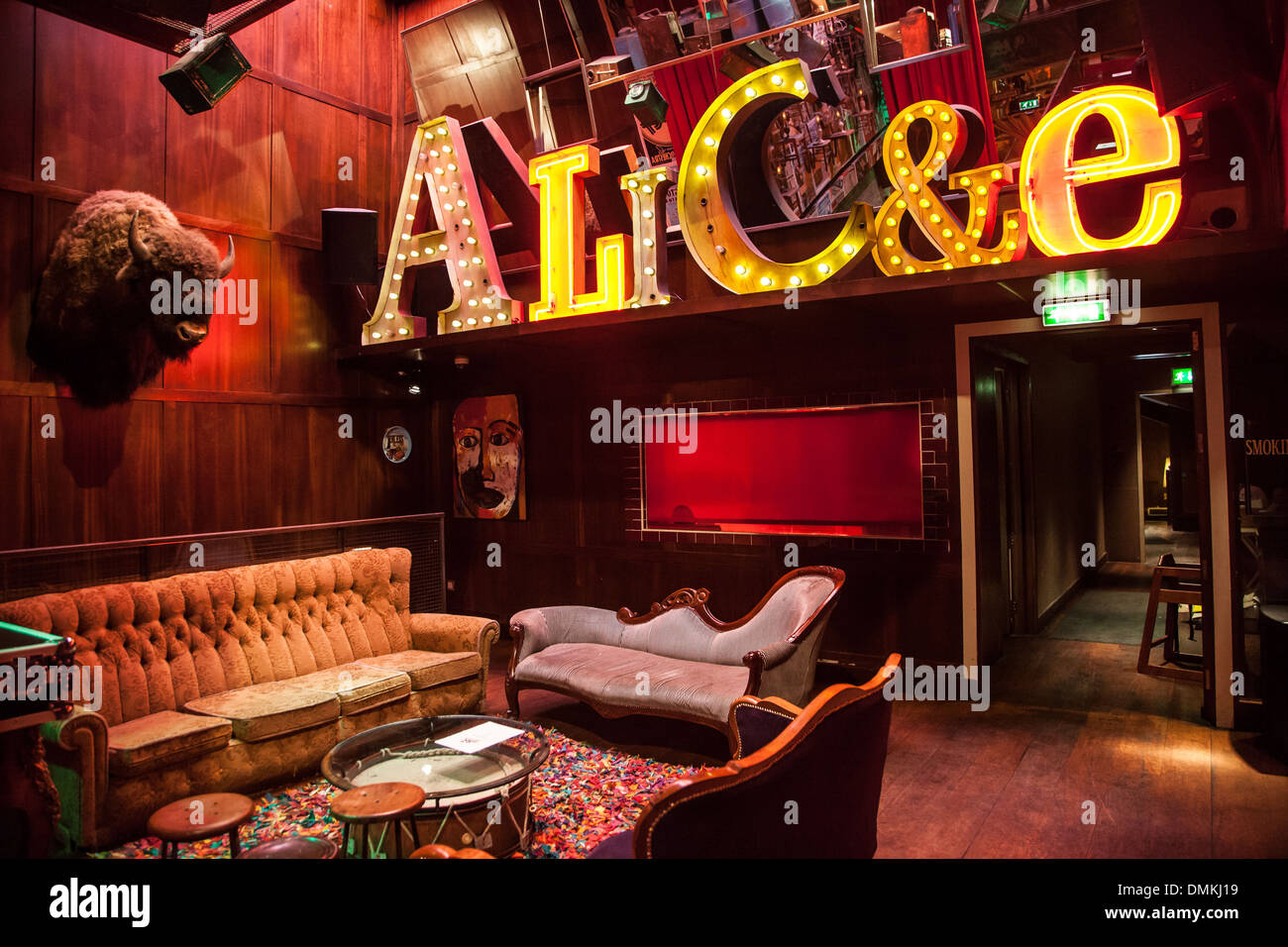 INTERIOR OF THE RESTAURANT THE 37 DAWSON STREET BY THE LOUNGE AREA