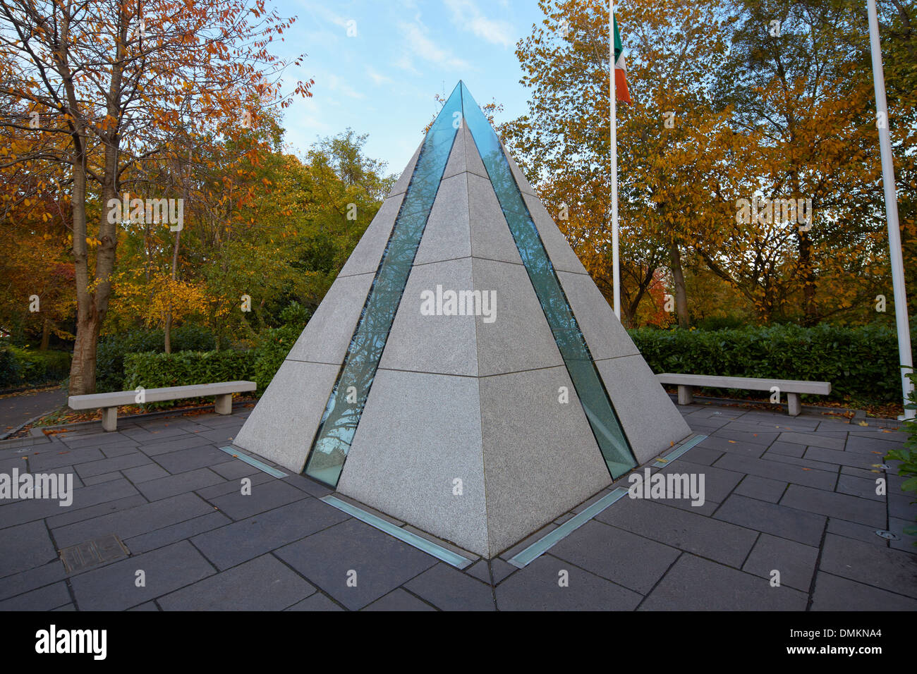 Memorial to Irish Fallen, Merrion Square, Dublin, Ireland, Europe Stock Photo