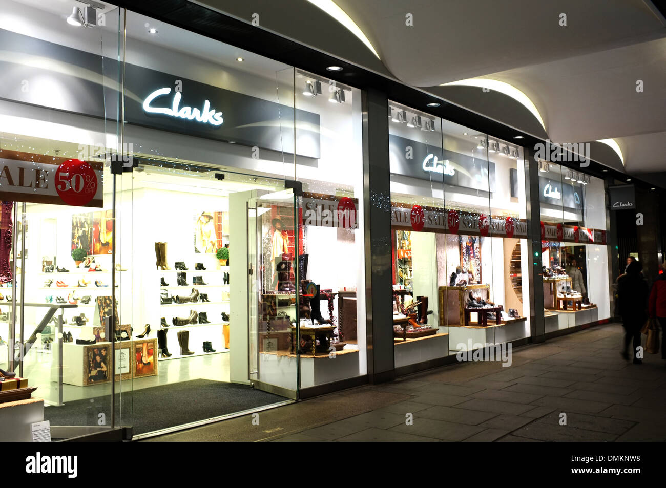 clarkes shoe shop victoria street branch london uk 2013 Stock Photo - Alamy