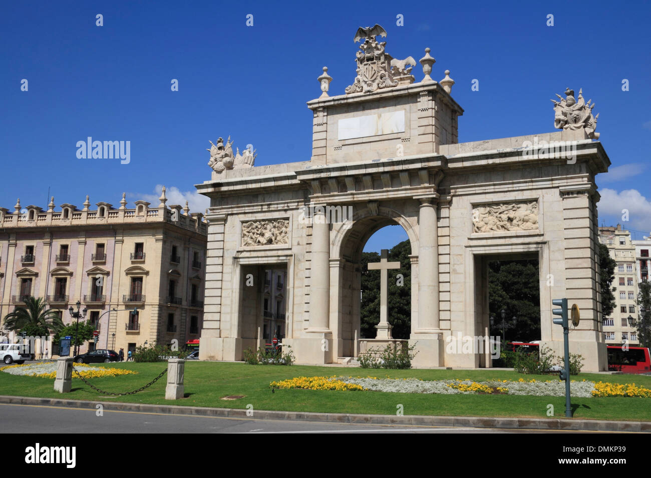 Puerta del Mar, Valencia, Spain, Europe Stock Photo Alamy